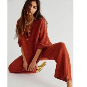 Free People Hailee Sweater Set Matching Two Piece FP Beach Sz Medium - Picture 1 of 7