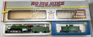AHM Ho Scale Steam Locomotive Train 2-8-2 Smoking Mikado Big Mike 4501 Southern - Picture 1 of 18