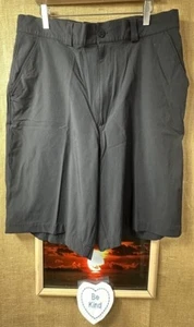 Under Armour Hombre Negro Plano Sólido Atlético Shorts 37R Elástico Filipinas - Imagen 1 de 6