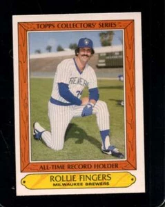 1985 WOOLWORTH TOPPS COLLECTORS' SERIES #10 ROLLIE FINGERS NMMT BREWERS HOF - Picture 1 of 2