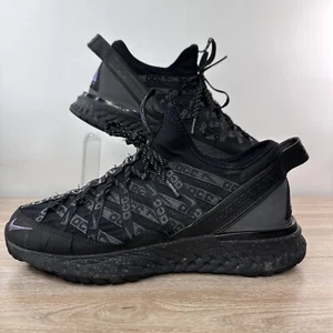 Nike Zapatos Para Hombre Talla 8.5 Negro Espacio Púrpura ACG React Terra Gobe Tenis - Imagen 1 de 19