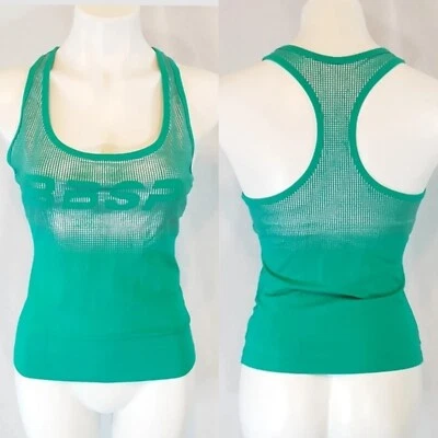 Camiseta sin mangas Bebe Sport espalda deportiva elástica ajustada ropa activa yoga zumba gimnasio mediana Foto 1 de 4