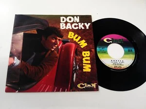 DON BACKY BUM BUM-POESIA 7'' 45GIRI - Picture 1 of 1