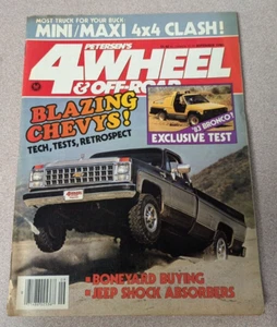 Petersen's 4 Wheel & Off-Road Magazine September 1980 Blazing Chevy's Vol 3 No 9 - Picture 1 of 3