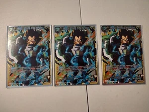Dragonball Z CCG SW TB3-051 Foil Rare VEGETA STRIVING TO BE THE BEST x3 - Bild 1 von 3
