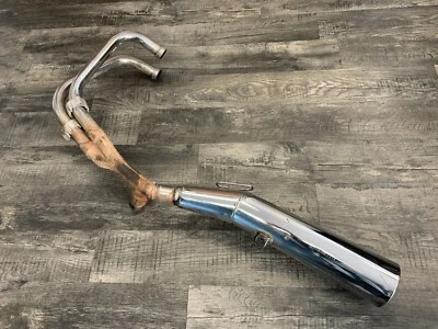 Honda 1991-2003 CB750SC CB750 Nighthawk OEM silenciador esquerdo tubo de escape #14   - Imagem 1 de 4