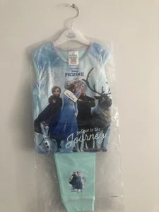 Disney Frozen 2 Girls PJ Set- Believe In The Journey- Sizes 18-24 Months BNWT - Picture 1 of 4