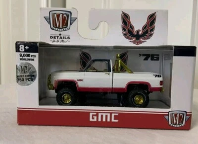 M2 Machines  Chase 1976 GMC Sierra Grande 15 4X4 Firebird VHTF 1 of 750 - Image 1 of 4