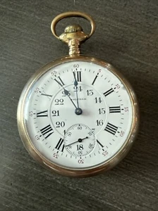 1907 Waltham - 18S 21J - Mod 1892 - Grade 845 - Rail Road - Gold Filled - FUNKTIONIERT - Bild 1 von 7
