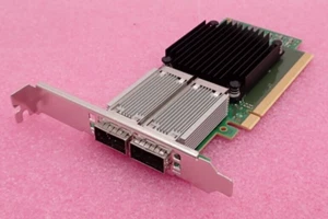 New Dell Mellanox CX516A ConnectX-5 Ex Dual-Port 100Gb QSFP28 NIC Card 71C1T - Picture 1 of 9