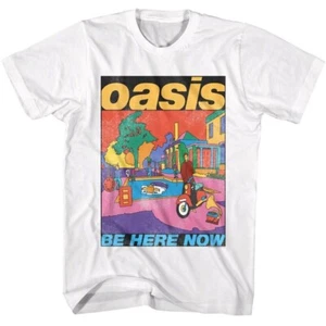 Oasis Be Here Now Colorful Art Men's T Shirt - Picture 1 of 3
