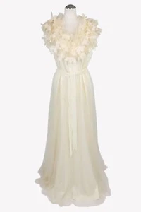 Ida Sjöstedt Damen Kleid Gr. 46 Creme Maxikleid Dress - Bild 1 von 5