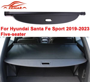 Cubierta trasera de carga para maletero protector de sombra de seguridad para Hyundai Santa Fe Sport 19-2023 - Imagen 1 de 8