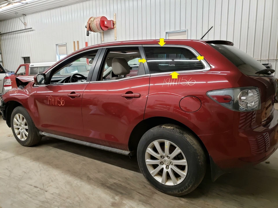 2010 MAZDA CX7 ЛЕВЫЙ ВОДИТЕЛЬ КОНФИДЕНЦИАЛЬНОСТИ ОТТЕНОК ЧЕТВЕРТЬ СТЕКЛА ОКНО ТОЛЬКО - Изображение 1 из 1