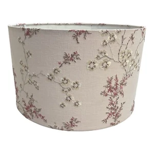 Laura Ashley Blossom Pale Blush Fabric Lampshade - Picture 1 of 1