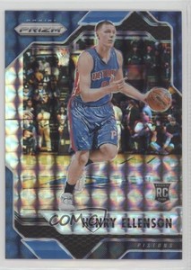 2016-17 Panini Prizm Mosaic Blue Henry Ellenson #38 Rookie RC