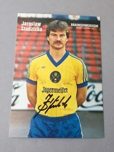 JAROSLAW STUDZIZBA Eintracht braunschweig signed ältere Autogrammkarte 10 x 15 - Picture 1 of 1