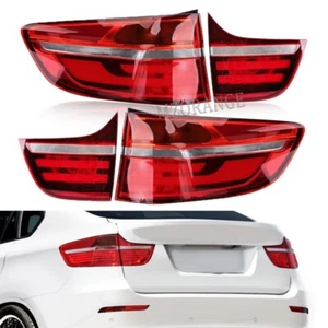 4x Luz trasera LED para 2007 08 09 10-2014 BMW X6 E71 E72 con giro amarillo - Imagen 1 de 14