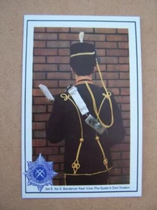 Postal de uniforme militar impresa - Los propios húsares de la reina - Imagen 1 de 1