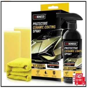 Ceramic Coating Spray for Cars - Shiny Car Stuff, Hydrophobic Car Wax Spray 10oz - Picture 1 of 2