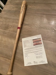 Curt Flood and Steve Carlton Signed 100th Ann. LE #50/100 Rawlings Bat. JSA LOA! - Picture 1 of 9
