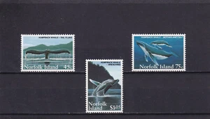 NORFOLK IS 1995 Humpback Whale Conservation SG 587/589. Mint Never Hinged. - Picture 1 of 1