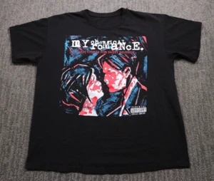 My Chemical Romance Three Cheers For Sweet Revenge VTG T-Shirt Big Print XL Rare - Picture 1 of 10