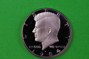 1984-S Kennedy Half Dollar Deep Cameo US GEM Proof Coin - Picture 1 of 1
