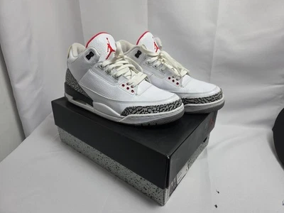 Talla 12 - Jordan 3 Retro Medio Blanco Cemento Reimaginado (2011) Clásico Nike 23 Foto 1 de 4