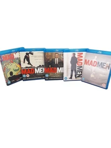 MAD MEN Complete Blu-ray Series Seasons 1-5 Box Set Drama Collection - Picture 1 of 4