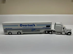 Spec Cast Peterbilt 379 truck with trailer Overton’s - Picture 1 of 7
