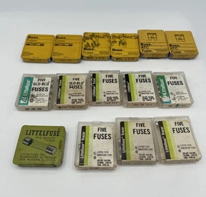 (56) Miniature Fuses Buss ATC-3 MDL 1 1/2 ABC 15 Littlefuse 3AB 3AG 1/4A - 15A - Picture 1 of 17