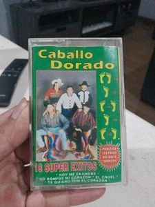 CASSETTE TAPE CABALLO DORADO.- 18 SUPER EXITOS. - Picture 1 of 9