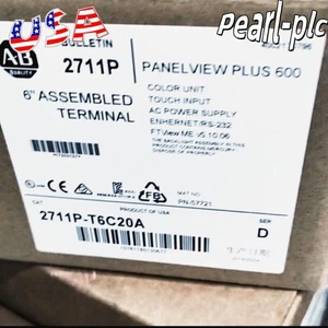 1 PCS Allen-Bradley 2711P-T6C20A Panelview Pl 600 2711P-T6C20A US Free Tax - Picture 1 of 4