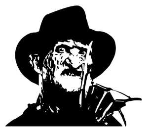 Freddy Krueger decal sticker for car/truck laptop window custom - Bild 1 von 1
