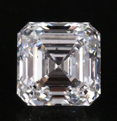 Loose Lab Grown Square Emerald Cut 3.68 Carat Diamond - Image 1 of 4
