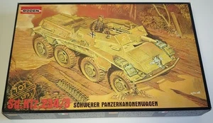 Roden 1/72 Sd.Kfz. 234/3 Schwerer Panzerkanonenwagen Plastikmodellbausatz - Bild 1 von 3