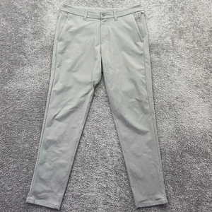 Lululemon Pants Mens 34 Commission Slim Warpstreme Gray Silver Drop LM5975S - Picture 1 of 9