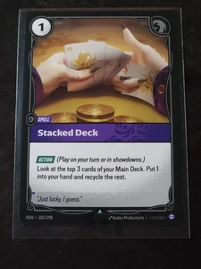 Riftbound Stacked Deck - 183/298 - Origins English - Uncommon - Mint / Near Mint - Bild 1 von 2