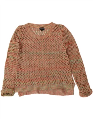 Suéter Jersey TOPSHOP Mujer Gran Tamaño Cuello Redondo Reino Unido 10 Pequeño Marrón CW06 Foto 1 de 3