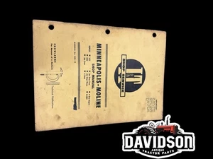 Original I&T Minneapolis-Moline Werkstatthandbuch MM-14 1964 335 445 Jet Star 4 Sterne - Bild 1 von 6