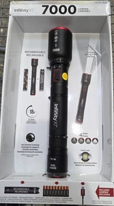 Infinity X1 7000L Dual Power wiederaufladbare LED Taschenlampe 7000 Lumen kostenloser Versand - Bild 1 von 4