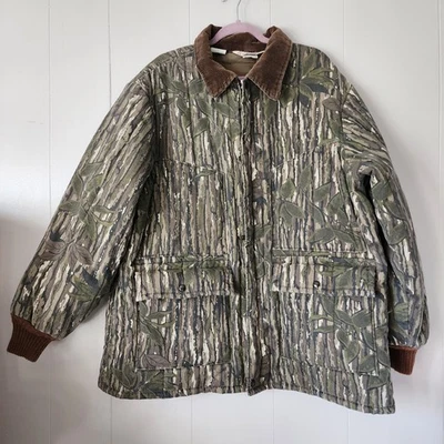VINTAGE Walls Jacket Mens 2X Green Camo Blizzard-Pruf Insulated Made USA 90s - Image 1 of 4
