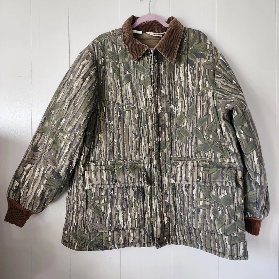 VINTAGE Walls Jacket Mens 2X Green Camo Blizzard-Pruf Insulated Made USA 90s - Image 1 of 4
