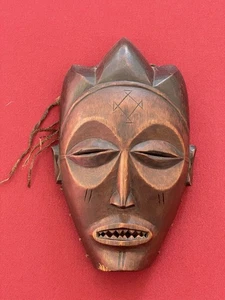 Art Africain Arts Premiers Afrique Masque Chokwe Mwana Pwo Bois - Picture 1 of 10
