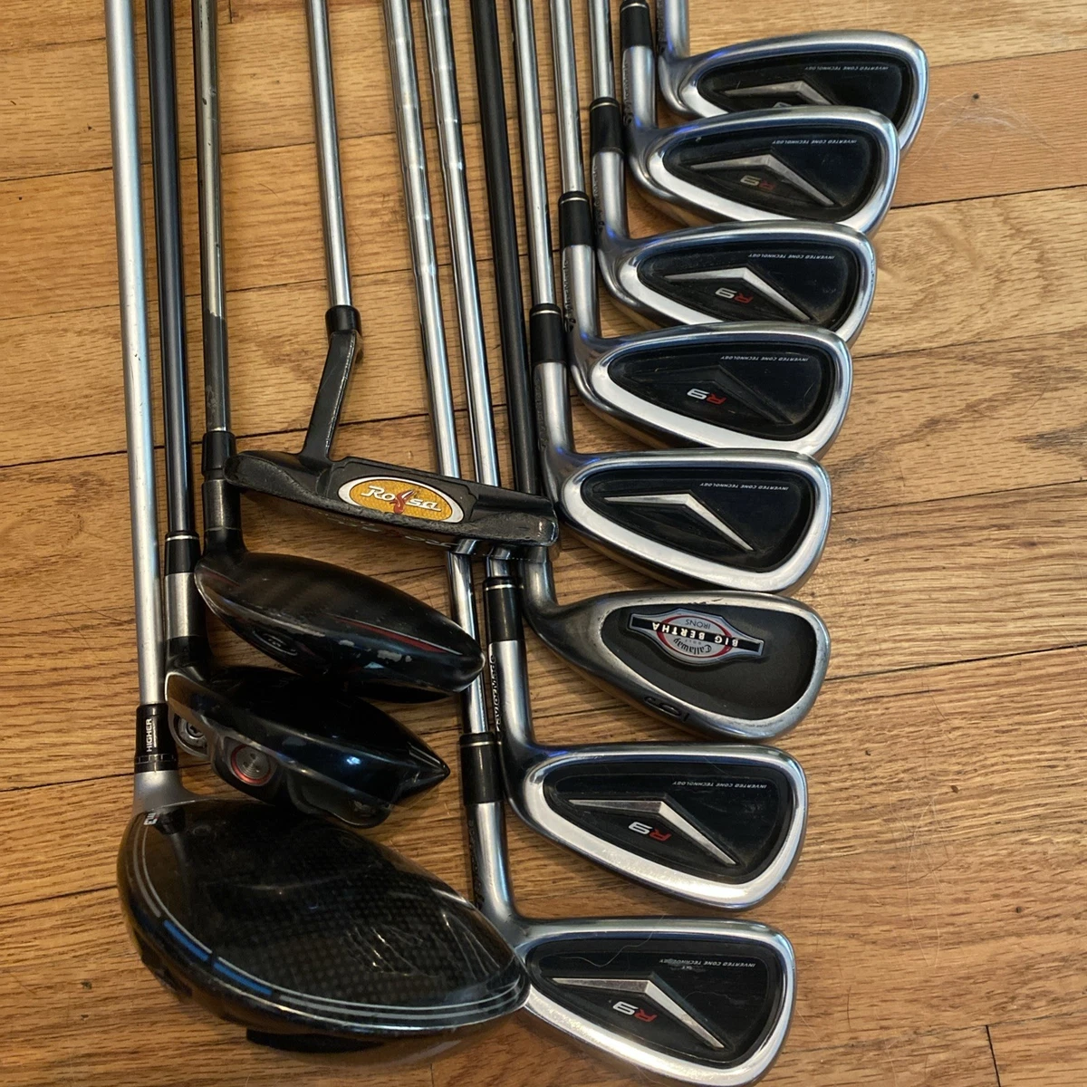 メンズ フルセット☆TaylorMade R9 rac ゴルフクラブ/R106 メンズ フルセット☆TaylorMade R9 rac ゴルフクラブ/R106 - メルカリ