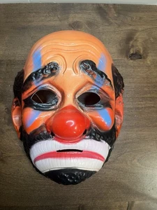Vintage Emmett Kelly Clown Halloween Maske 1976 - Bild 1 von 4