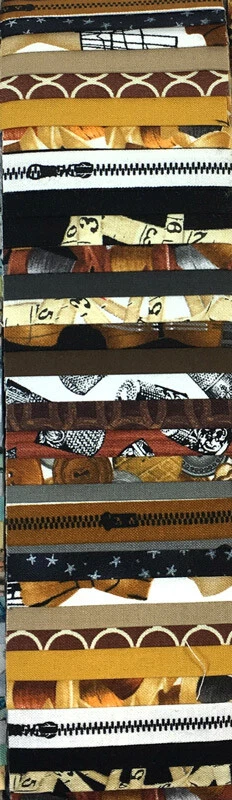 Zips and Buttons Rainbow aka Jelly Roll - image 1 of 1