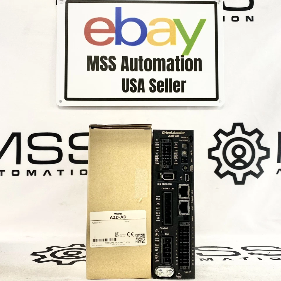 Oriental Motor AZD-AD / AZDAD Stepping Motor Drive Servo Vfd 6.4A Vexta NEW USA - Image 1 of 4