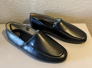 L.B. Evans DUKE OPERA Slipper 2751 BLACK Leather Lounge SIZE 13 NEW BOX - Picture 1 of 9